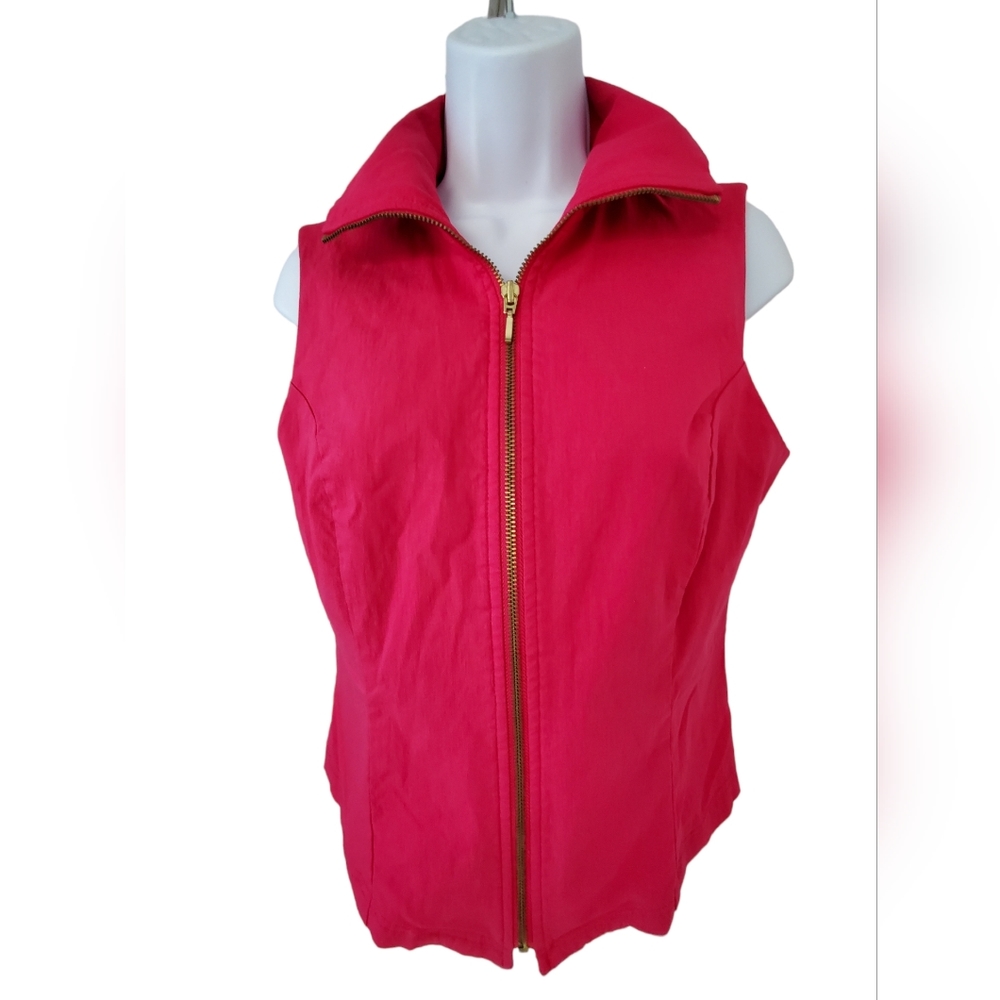 ATTYRE PINK VEST SLEEVELESS